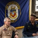 U.S. Navy Rear Adm. Sean Bailey, commander of Carrier Strike Group 8, Visits USS Oscar Austin (DDG 79)