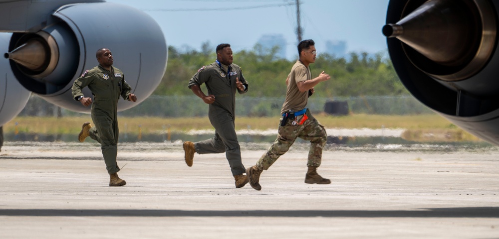Aircrews in action: Swift responses to alerts during NORI