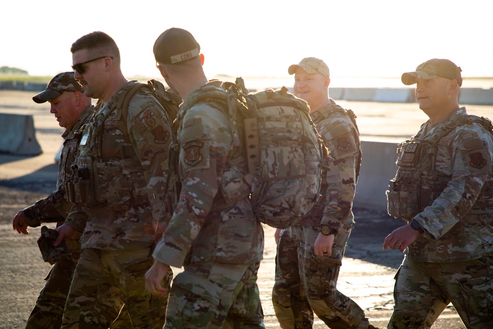 190th Security Forces Ruck March