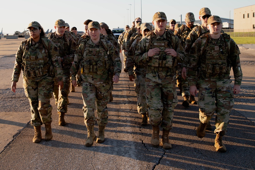 190th Security Forces Ruck March