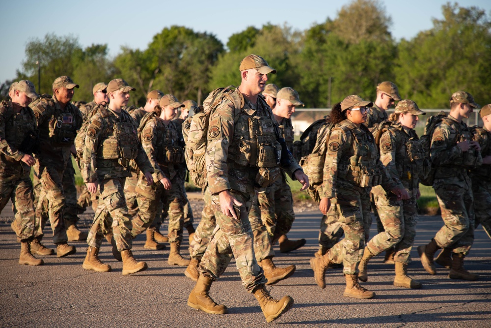 190th Security Forces Ruck March