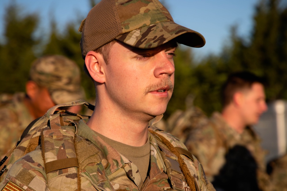 190th Security Forces Ruck March