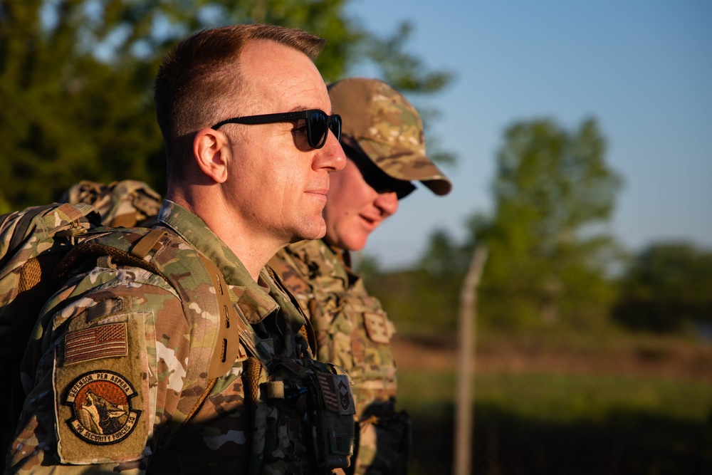 190th Security Forces Ruck March