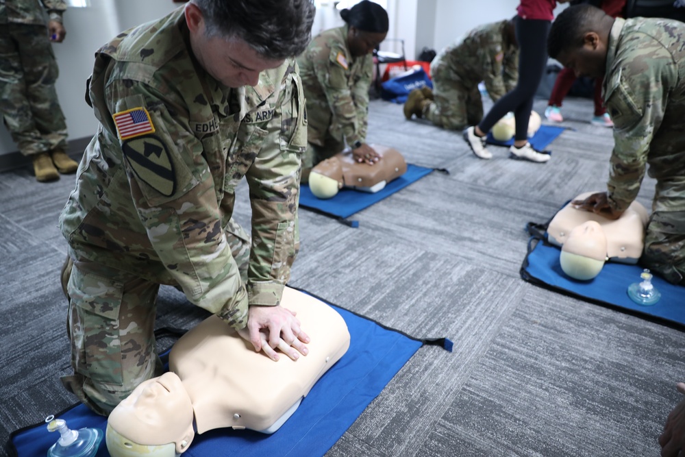 D.C. Guard Medics Refresh Lifesaving Skills with CPR Training