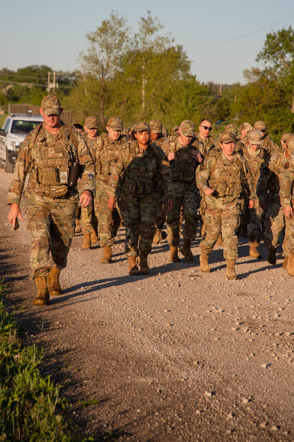 190th Security Forces Ruck March