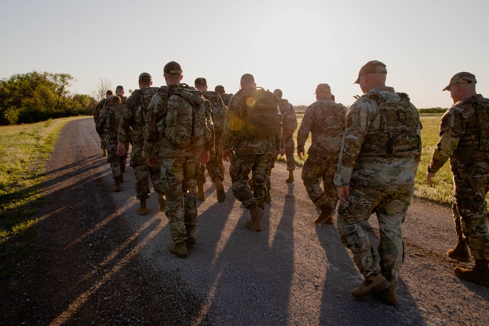 190th Security Forces Ruck March