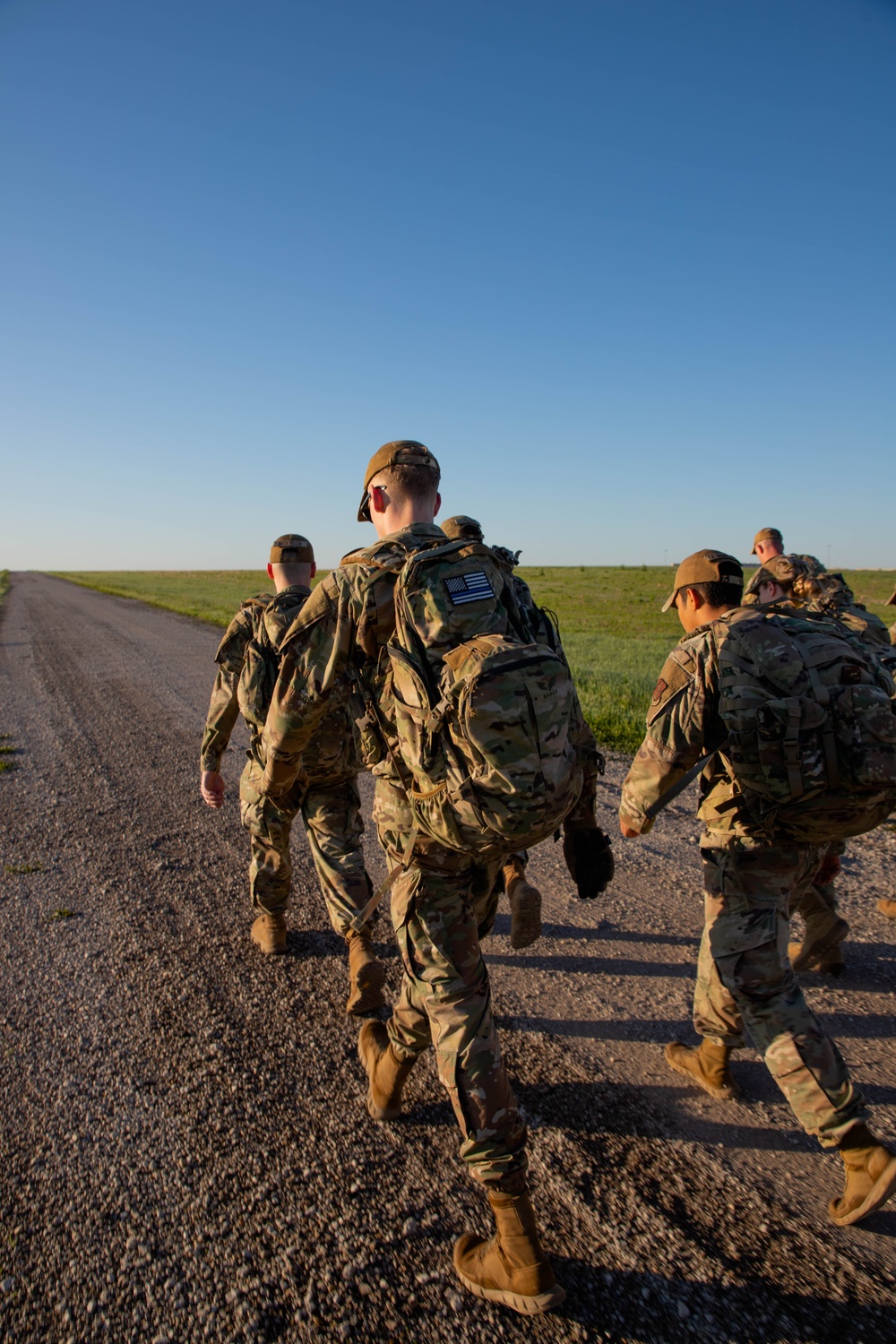 190th Security Forces Ruck March