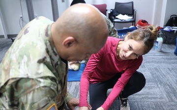 D.C. Guard Medics Refresh Lifesaving Skills with CPR Training