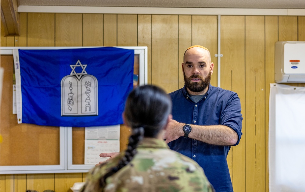 Seder Dinner at Erbil Air Base