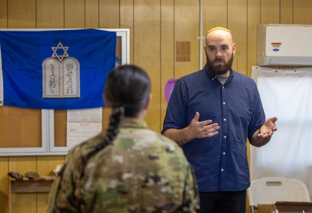 Seder Dinner at Erbil Air Base
