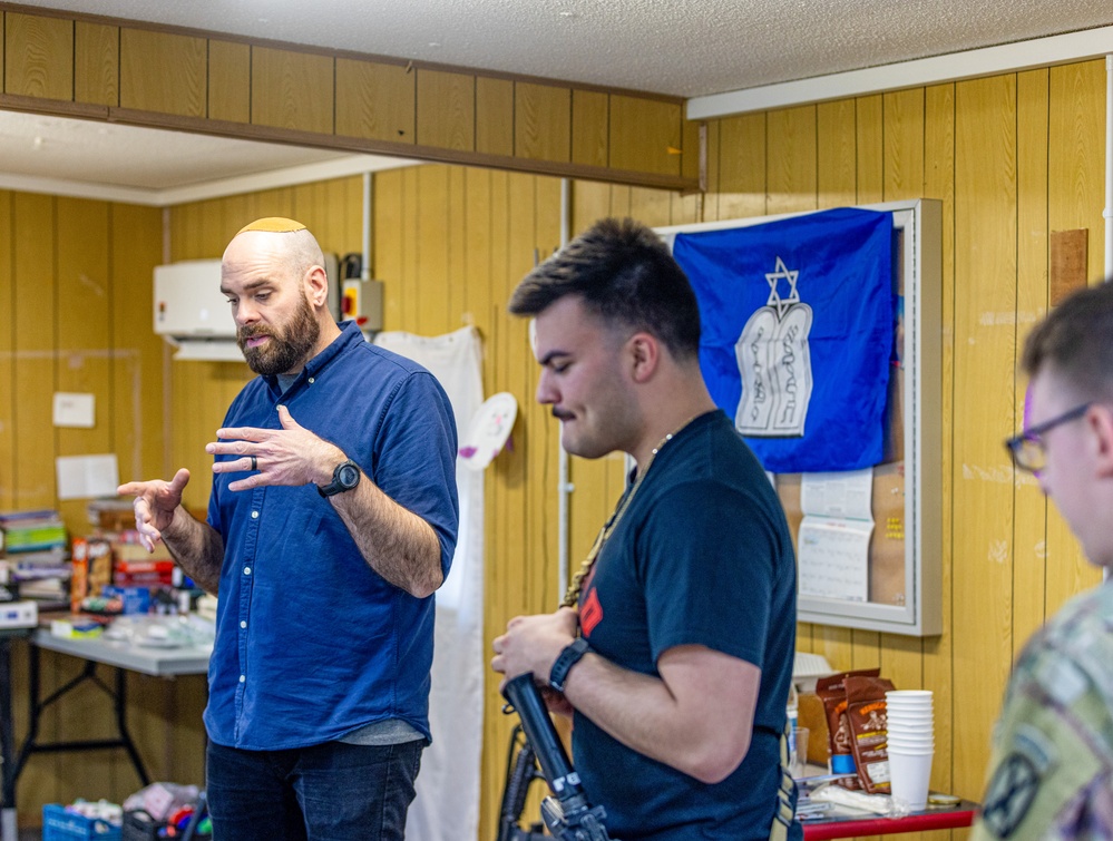 Seder Dinner at Erbil Air Base