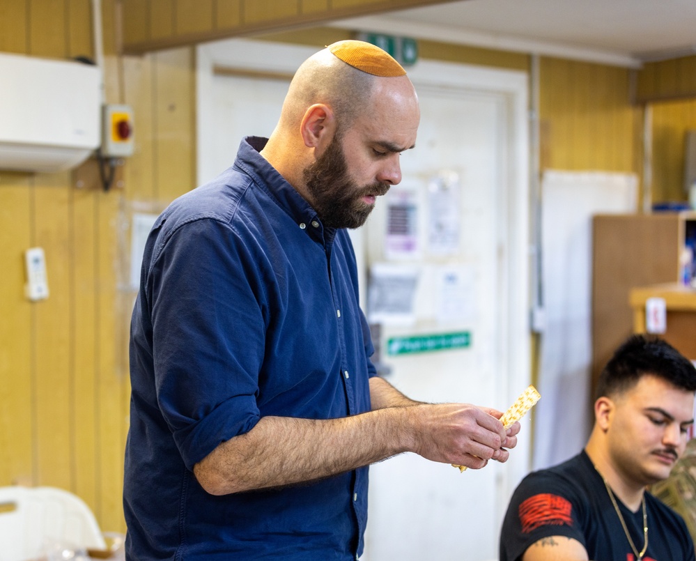 Seder Dinner at Erbil Air Base