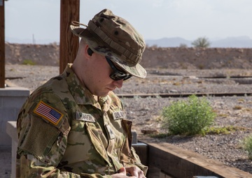 B Co 2-285th AVN REGT conduct Individual Weapons Qualification