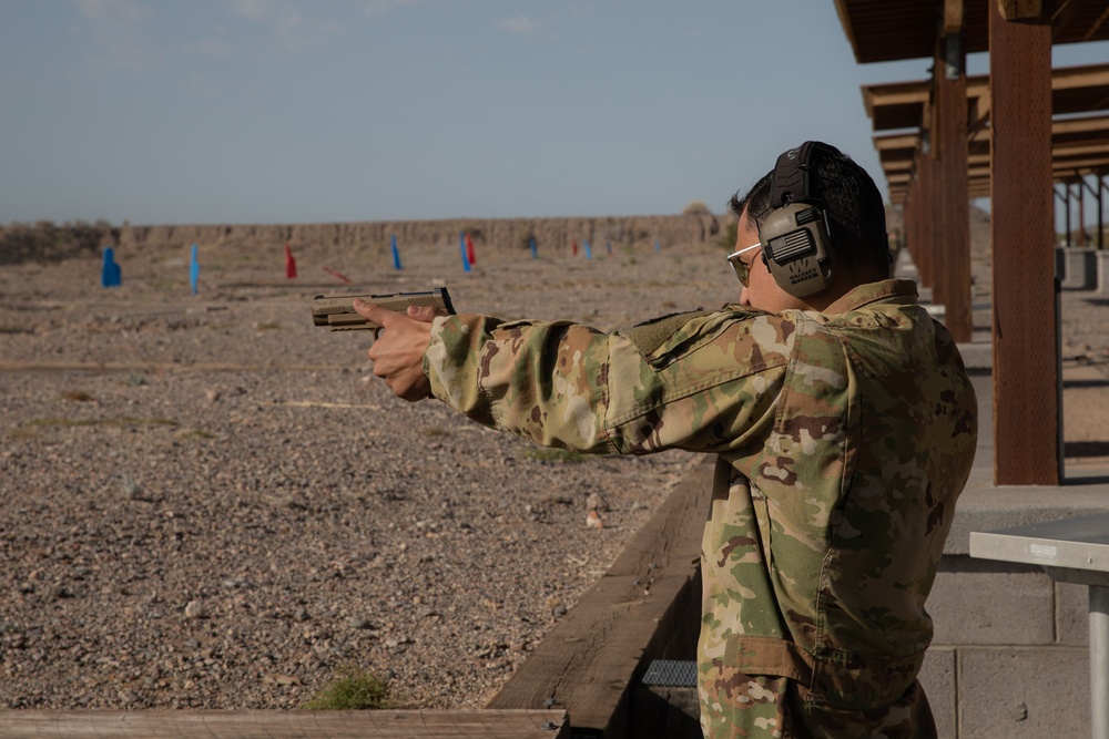 B Co 2-285th AVN REGT conduct Individual Weapons Qualification
