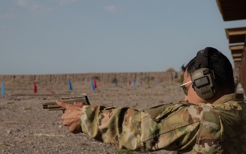B Co 2-285th AVN REGT conduct Individual Weapons Qualification