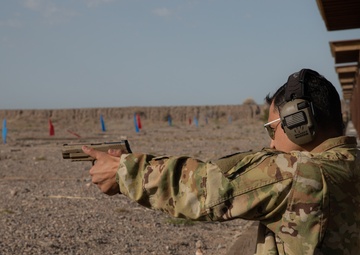 B Co 2-285th AVN REGT conduct Individual Weapons Qualification