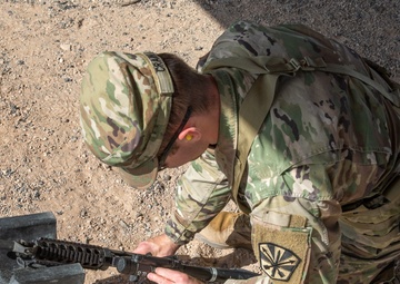 B Co 2-285th AVN REGT conduct Individual Weapons Qualification