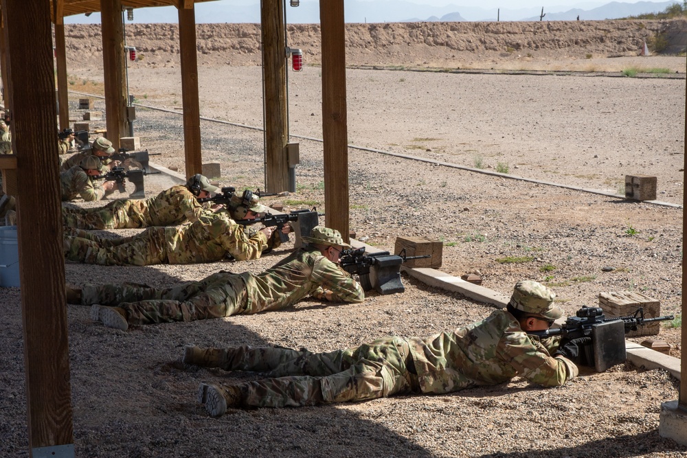 B Co 2-285th AVN REGT conduct Individual Weapons Qualification