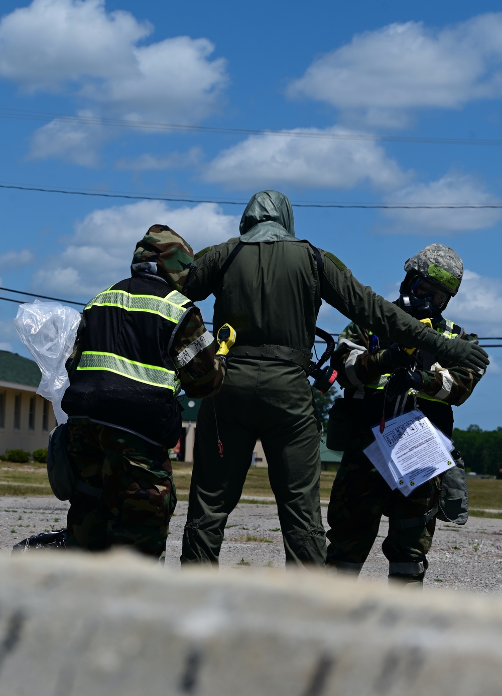 165th Airlift Wing hosts CBRN training exercise, Toxic Peach 2025