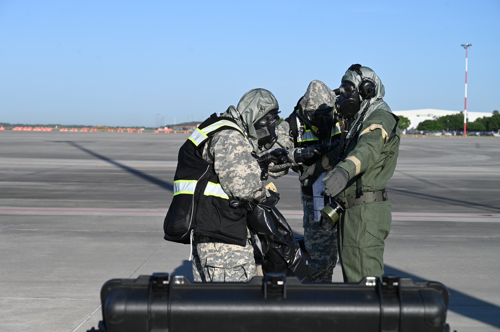165th Airlift Wing hosts joint training exercise, Toxic Peach 2025