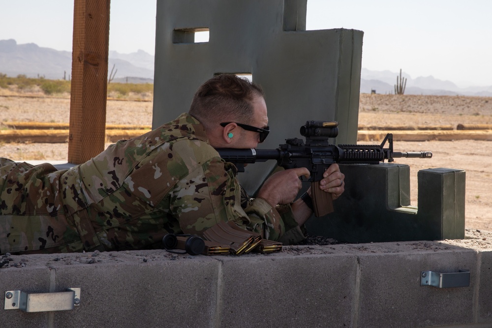 B Co 2-285th AVN REGT conduct Individual Weapons Qualification