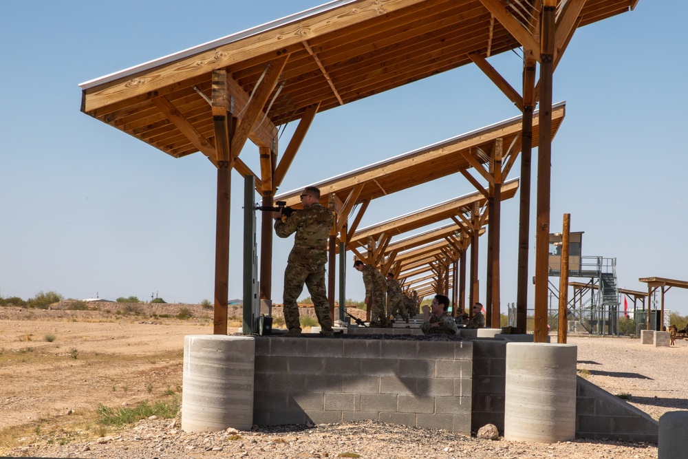 B Co 2-285th AVN REGT conduct Individual Weapons Qualification