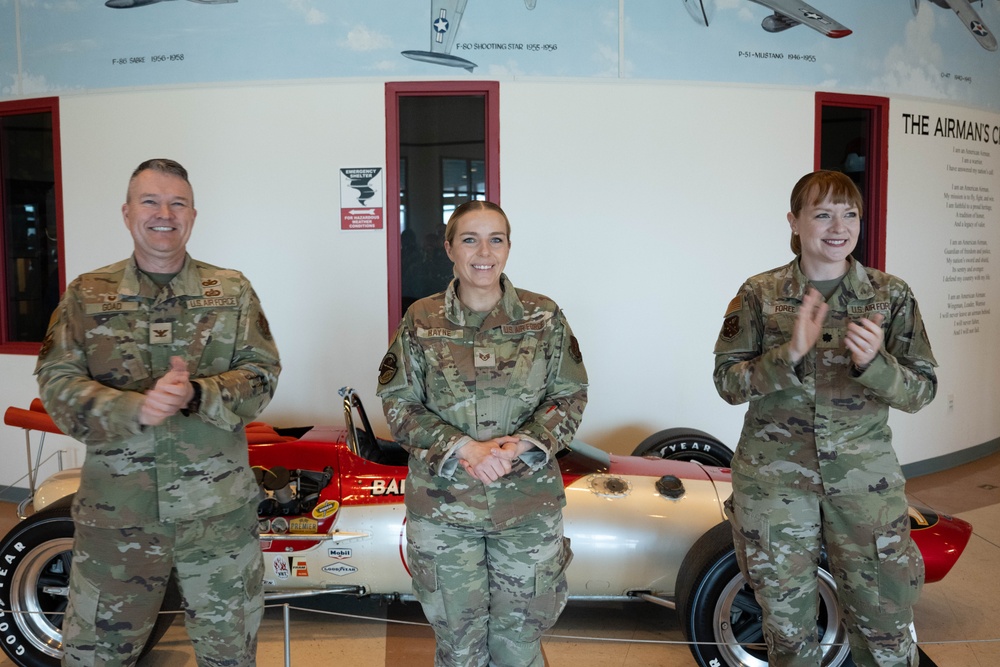 181st Intelligence Wing Leadership Recognizes Stand-Out Airmen after the Spartan Support exercise