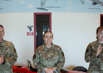 181st Intelligence Wing Leadership Recognizes Stand-Out Airmen after the Spartan Support exercise