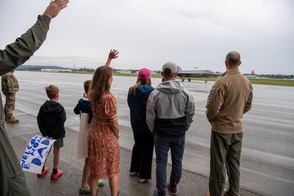 Airmen Return Home to the 158th FW