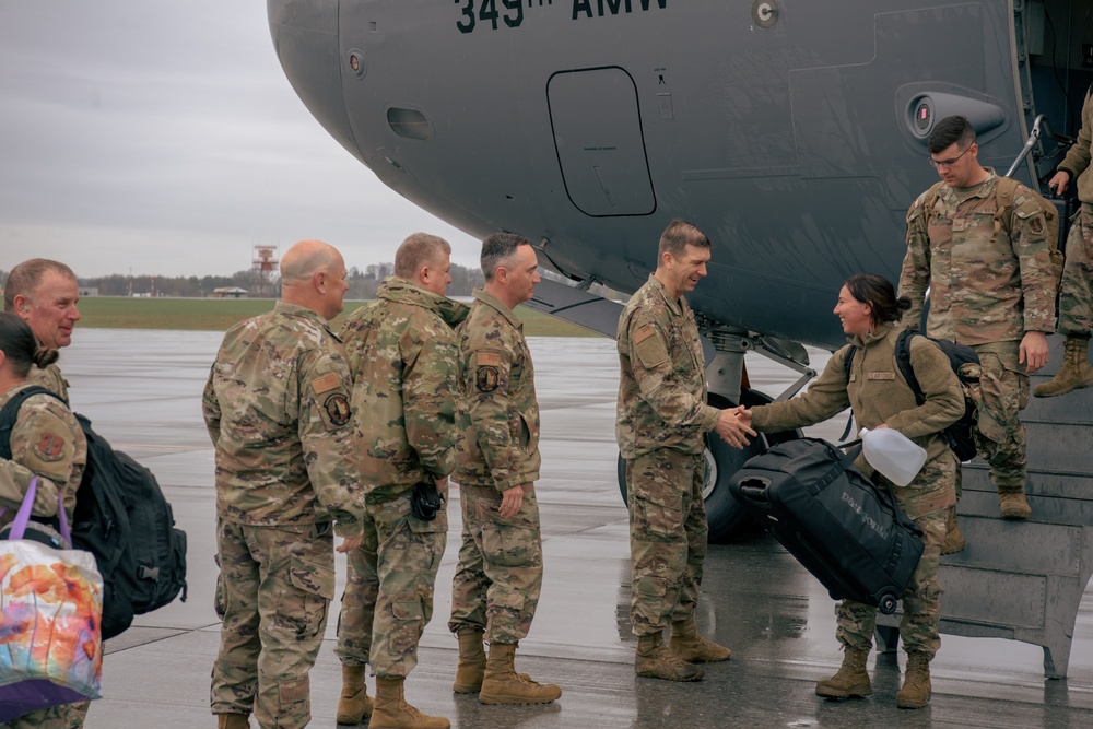 Airmen Return Home to the 158th FW