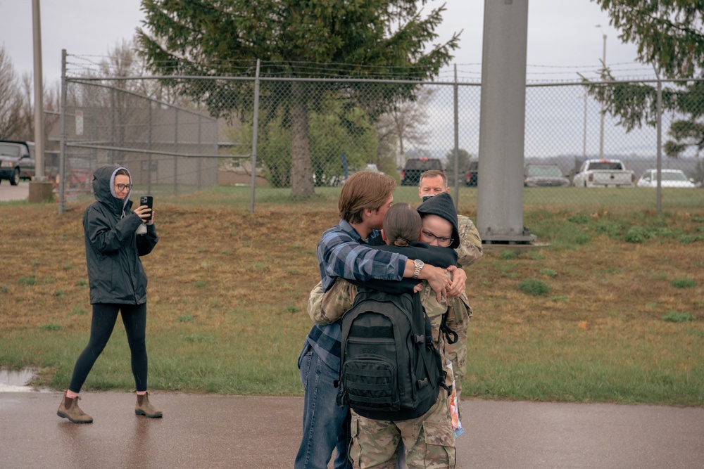 Airmen Return Home to the 158th FW