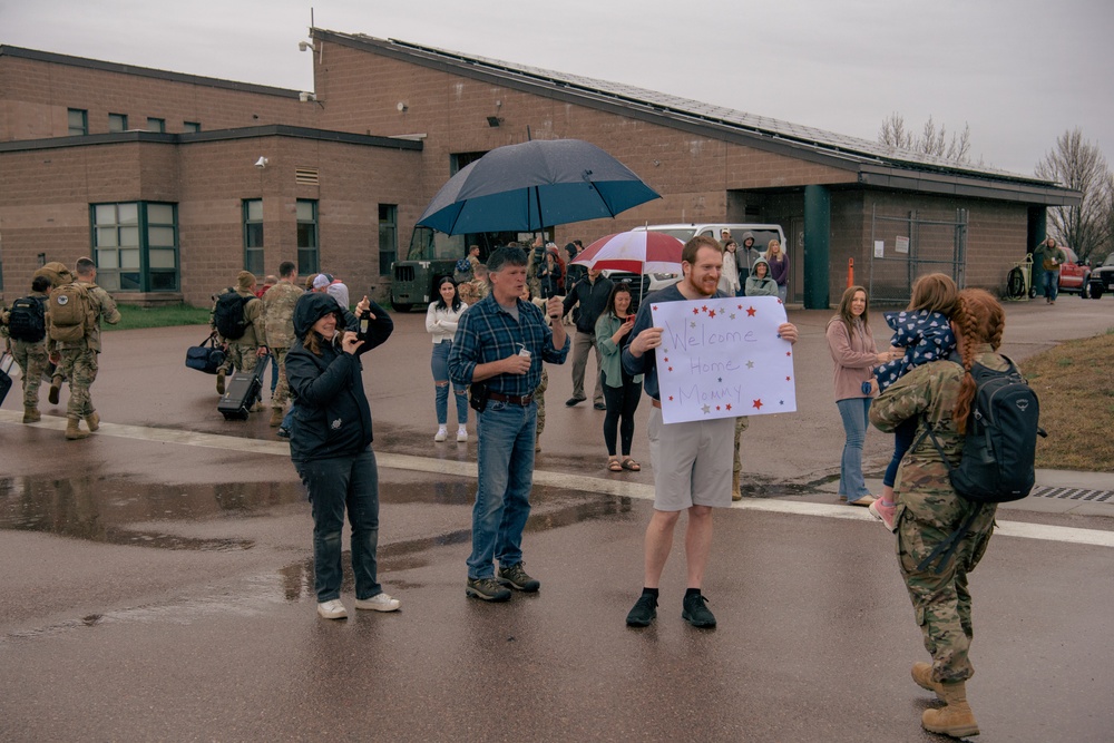 Airmen Return Home to the 158th FW