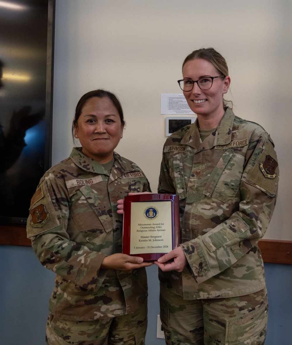 140th Chaplain Corps Airman of the Year Award