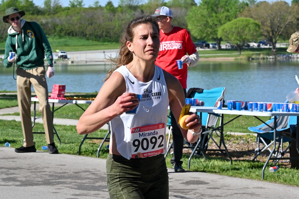 National Guard Soldiers, Airmen compete in and support annual Lincoln Marathon