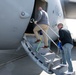 349th Air Mobility Wing Boss Lift aircraft boarding