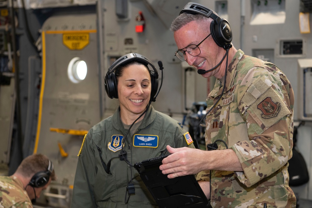 349th Aeromedical Evacuation Squadron training
