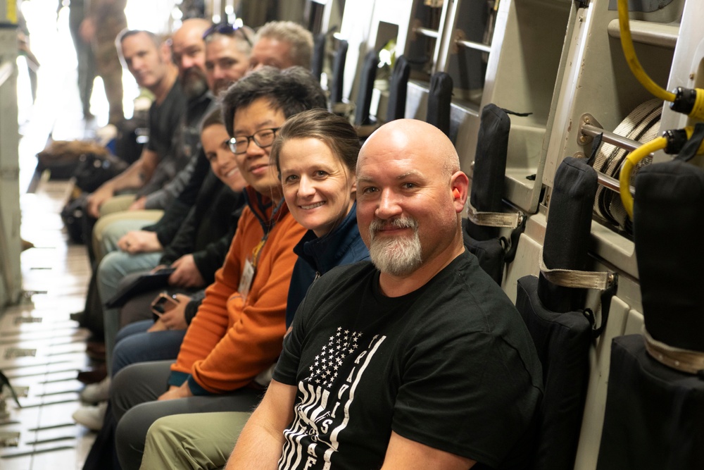 349th Air Mobility Wing Boss Lift participants