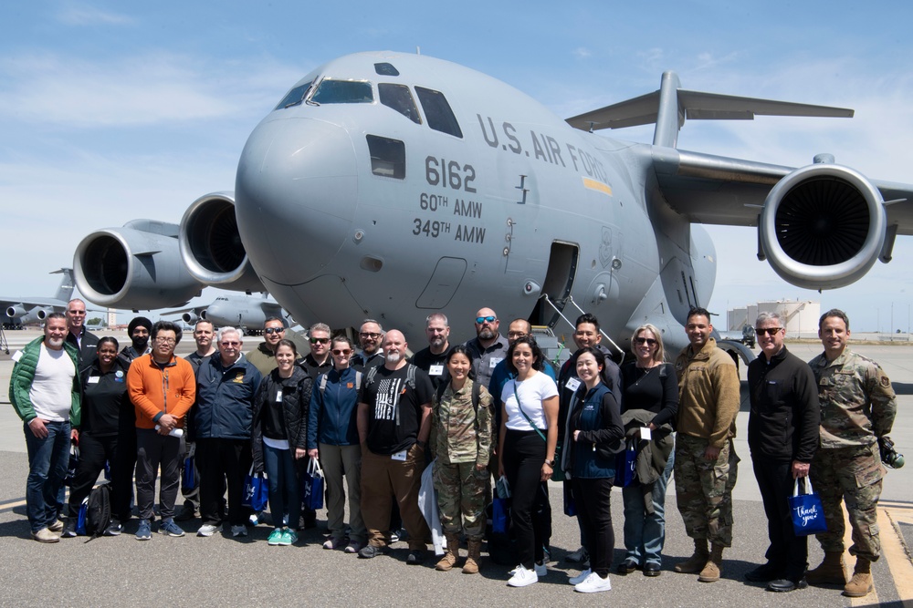 349th Air Mobility Wing Boss Lift group photo
