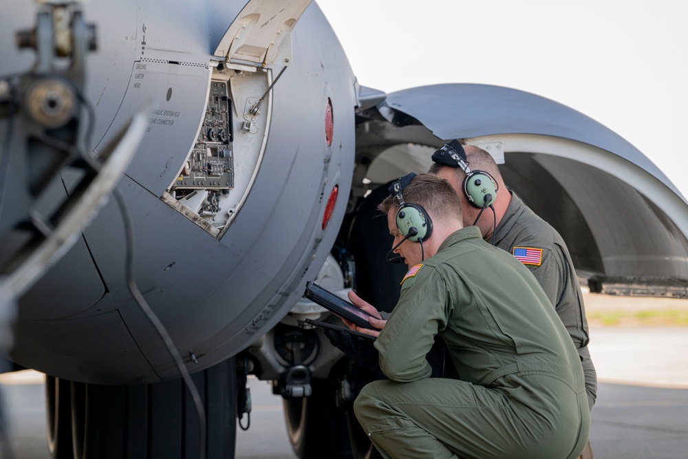 728th Airlift Squadron members conduct specialized fueling operation