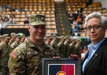 Oregon National Guard Holds Ceremony for Soldiers Deploying to Horn of Africa