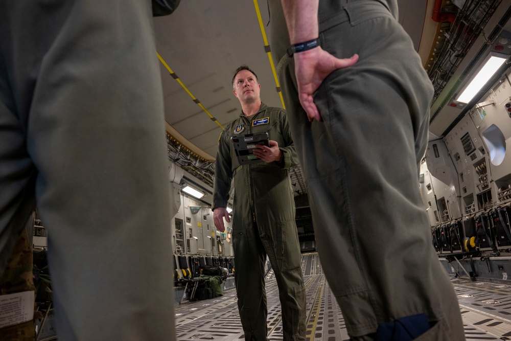 728th Airlift Squadron crew perform annual training in Pacific