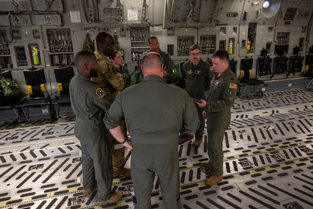728th Airlift Squadron crew perform annual training in Pacific