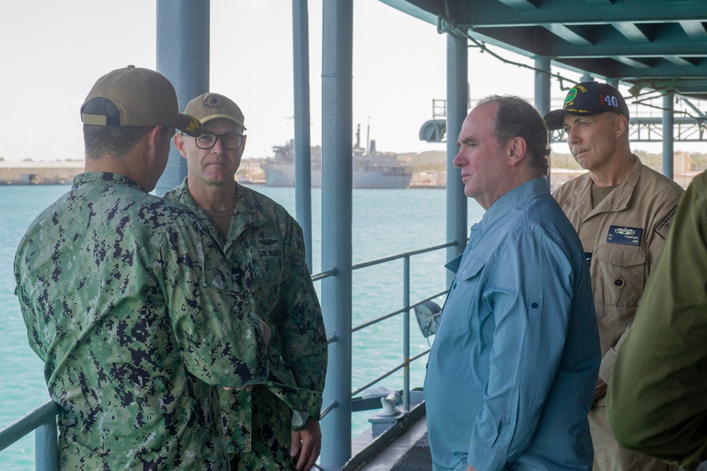 SECNAV Hon. John Phelan visits USS Frank Cable