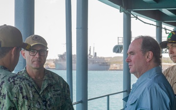SECNAV Hon. John Phelan visits USS Frank Cable