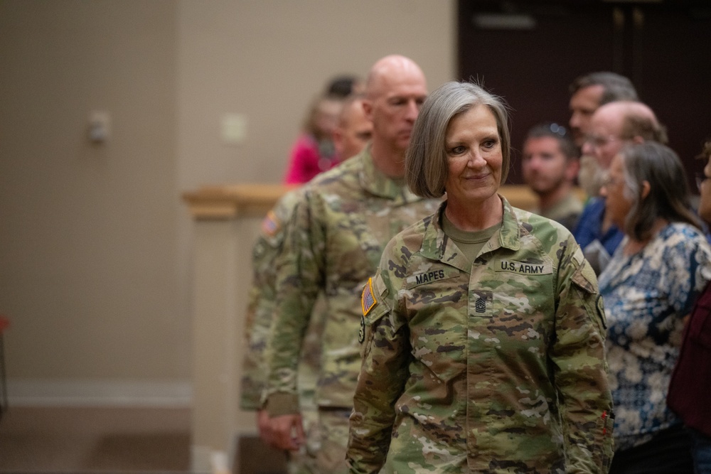 Command Sergeant Major Dean Takes The Reins