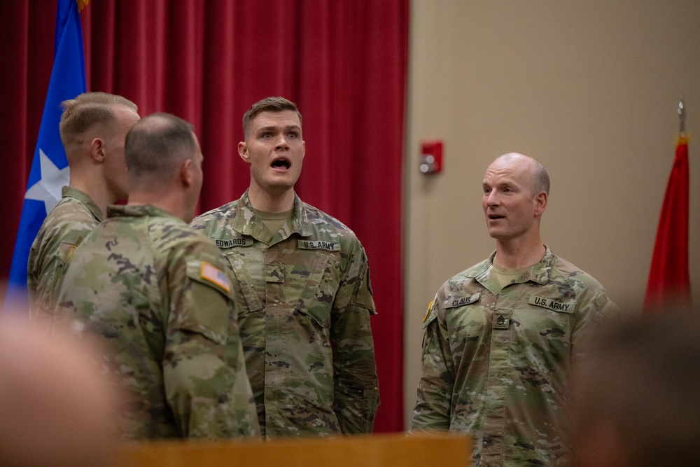 Command Sergeant Major Dean Takes The Reins