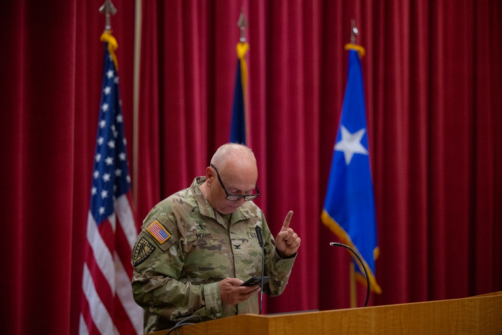 Command Sergeant Major Dean Takes The Reins