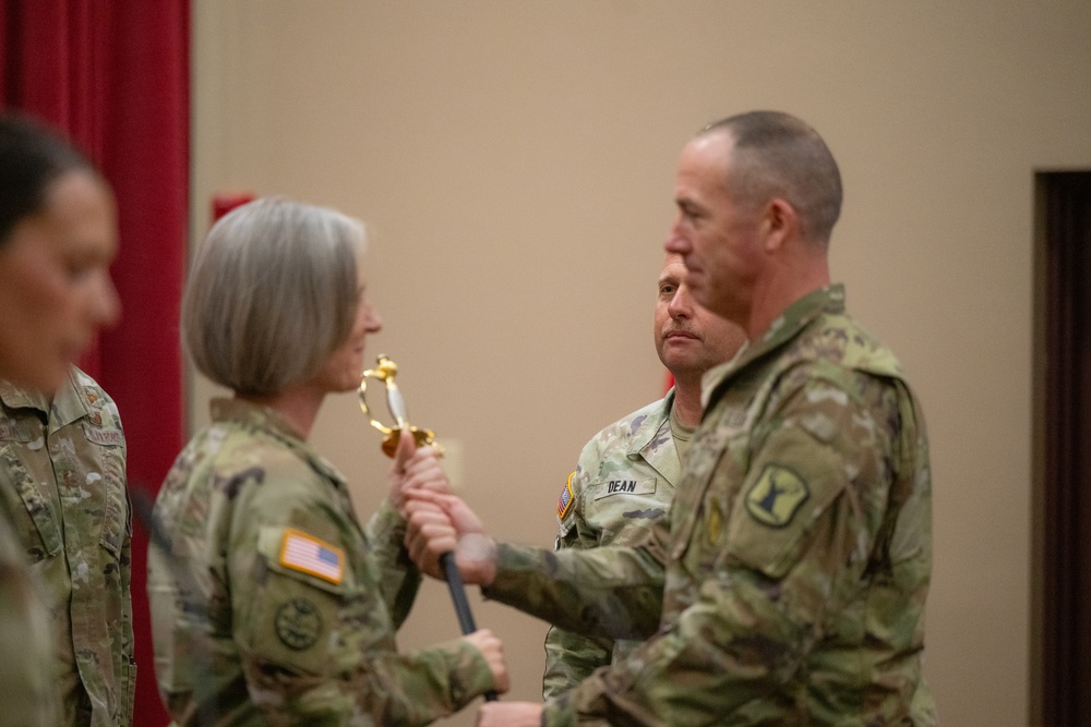 Command Sergeant Major Dean Takes The Reins