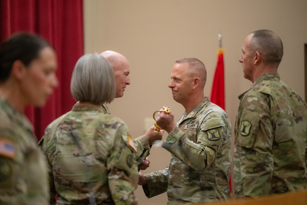 Command Sergeant Major Dean Takes The Reins