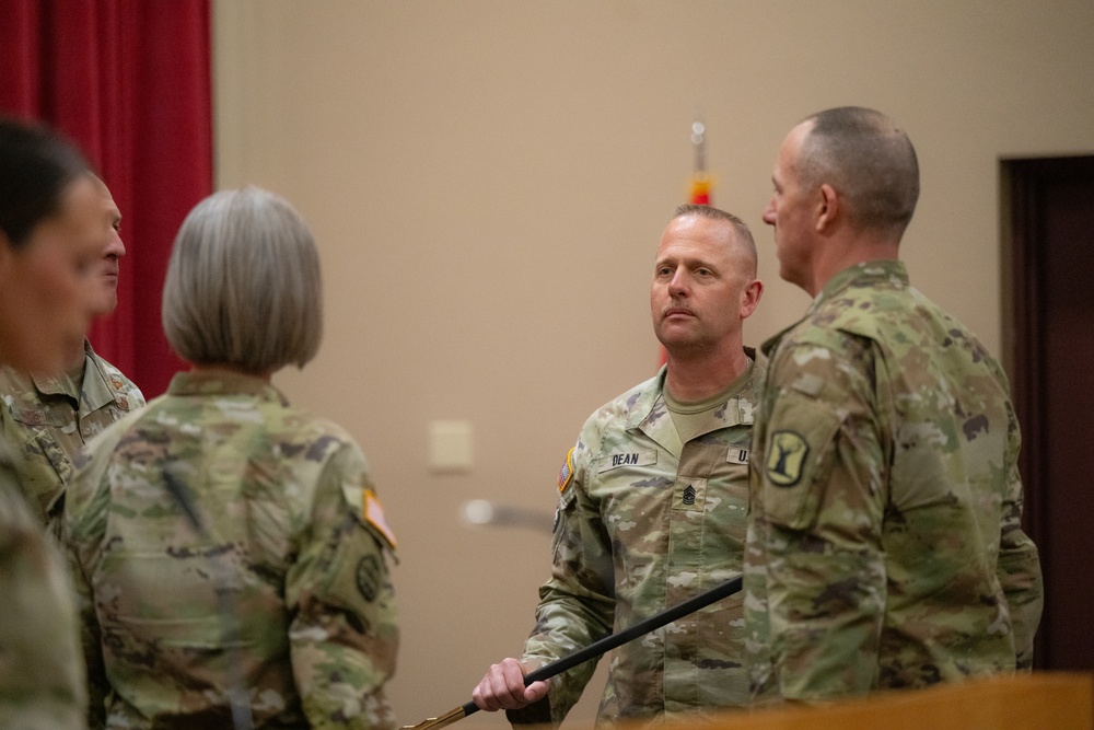 Command Sergeant Major Dean Takes The Reins